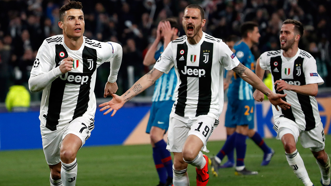 Champions League review: Ronaldo to the rescue for Juve
